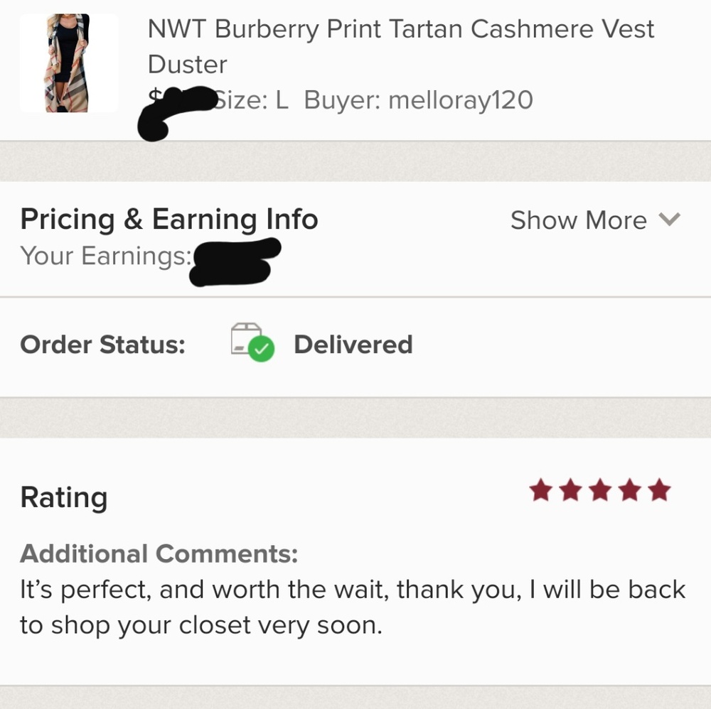 1 LEFT SZ XL! Burberry Print Tartan Vest Duster - Picture 8 of 8